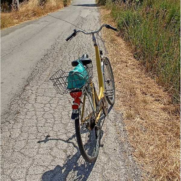 Alleen op pad met de fiets op Kos, Griekenland